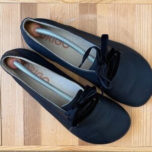 Origo Derby women’s Black Leather Oxford